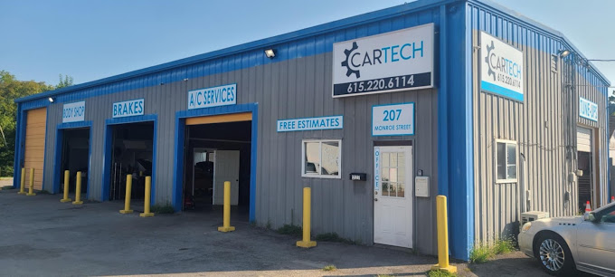 CarTech Automotive Shop Front